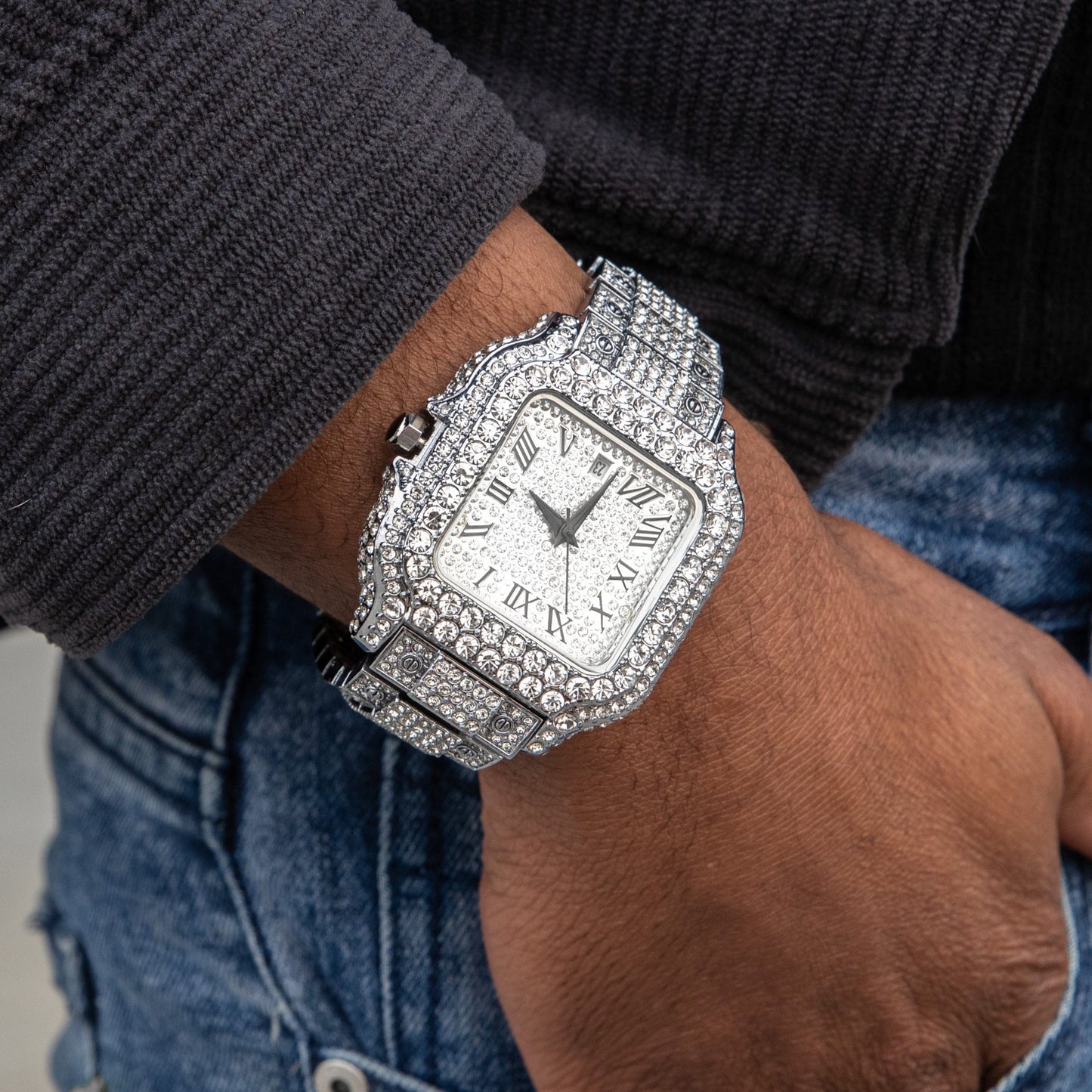 Luxoria VVS Iced Out Watch